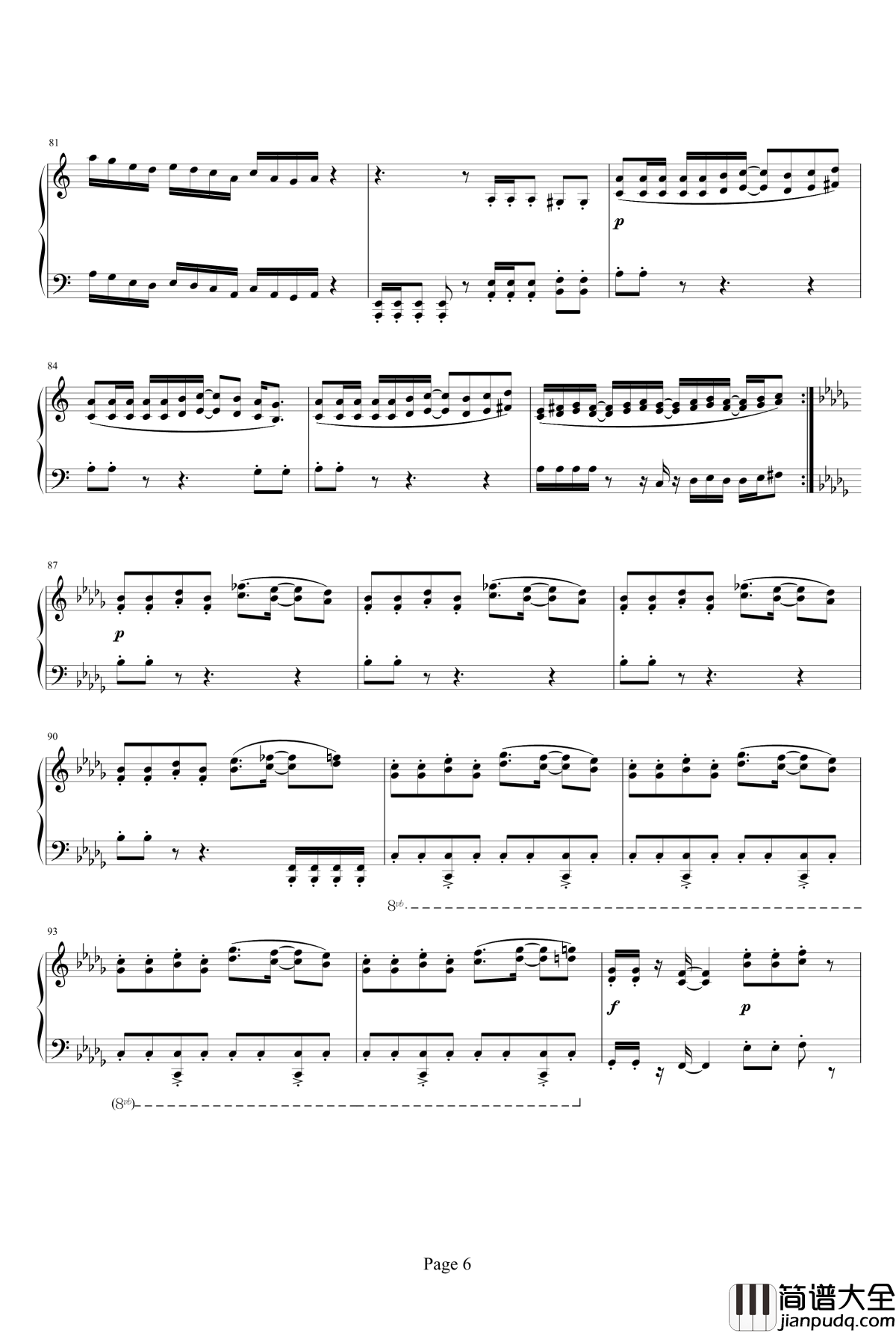 魂斗罗钢琴谱_重制_魂斗罗