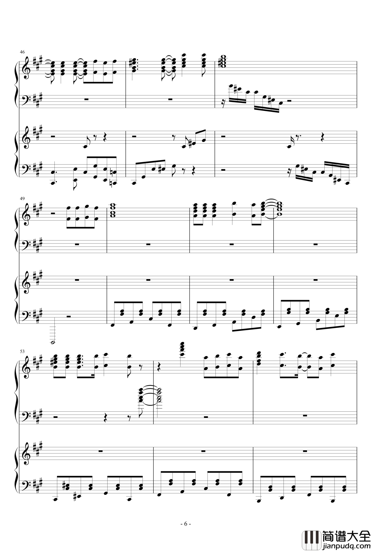 禁绝边境线钢琴谱_超时空要塞OST__完整版