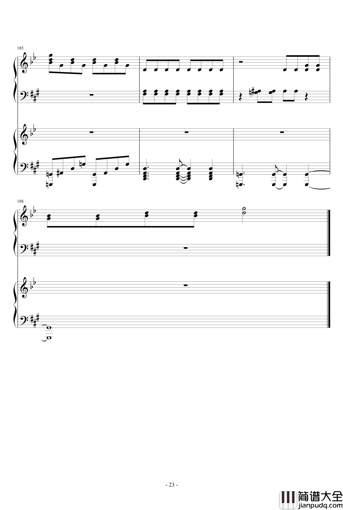 禁绝边境线钢琴谱_超时空要塞OST__完整版