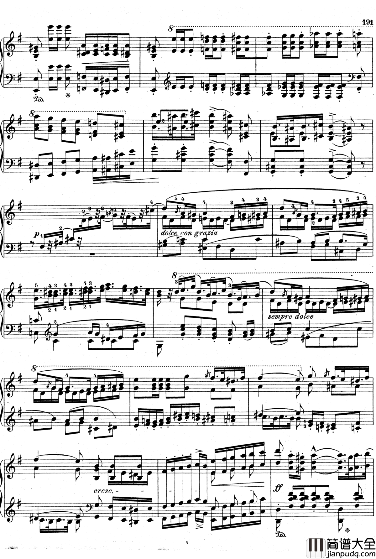 波兰舞曲_S.262钢琴谱_柴科夫斯基_Peter_Ilyich_Tchaikovsky_李斯特改编柴可夫斯基