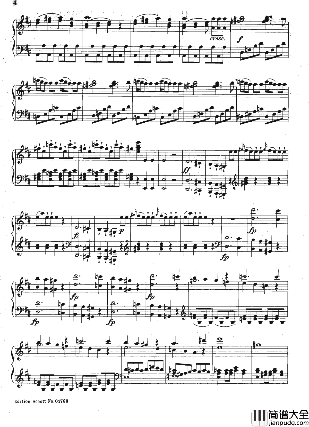 唐璜_序曲_K.527钢琴谱_莫扎特