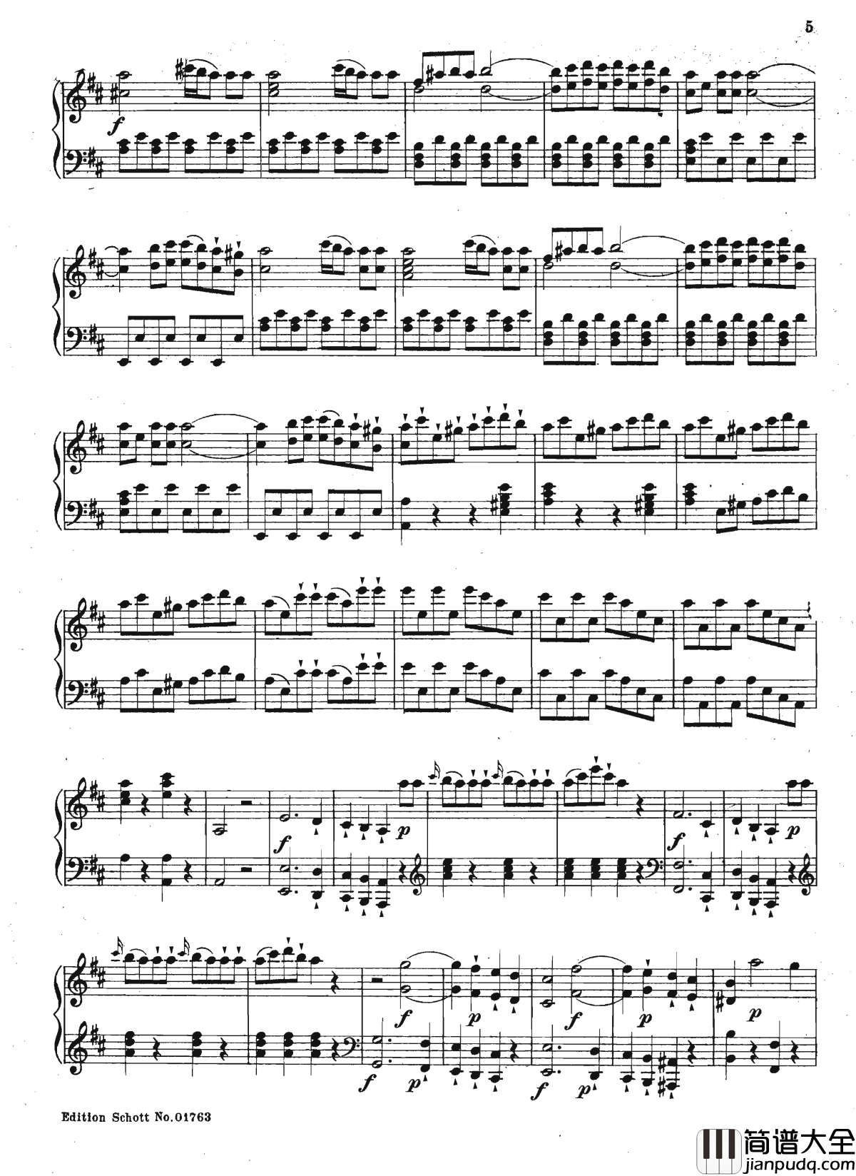 唐璜_序曲_K.527钢琴谱_莫扎特