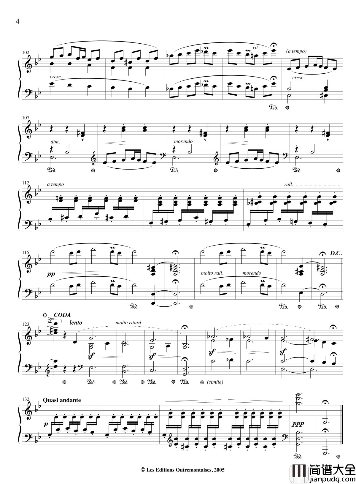 阿斯图拉斯的传说钢琴谱_Asturias_伊萨克·阿尔贝尼兹