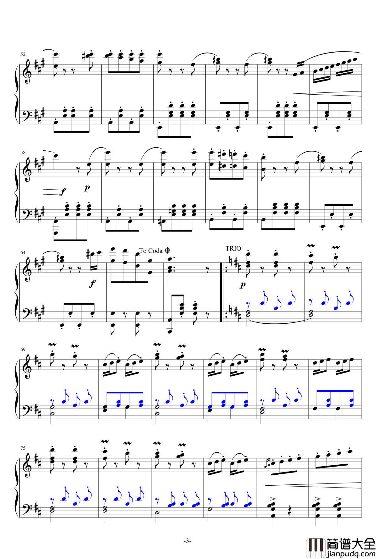 闲聊波尔卡钢琴谱_独奏版_约翰·施特劳斯