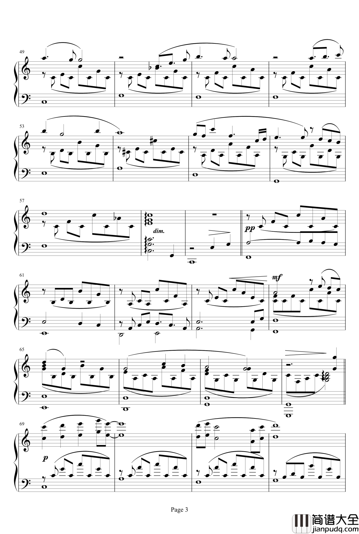 Eyes_On_Me钢琴谱_最终幻想