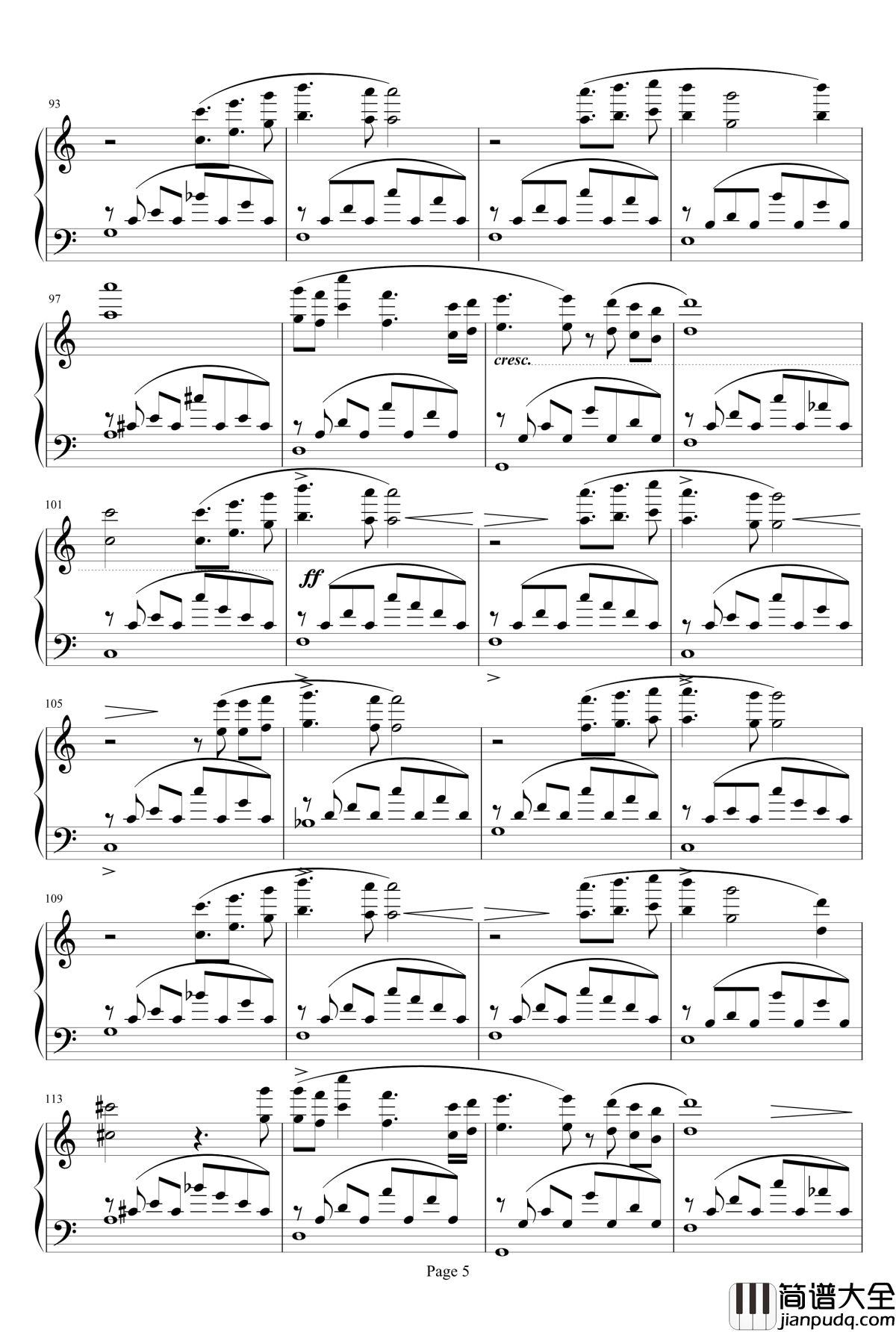 Eyes_On_Me钢琴谱_最终幻想