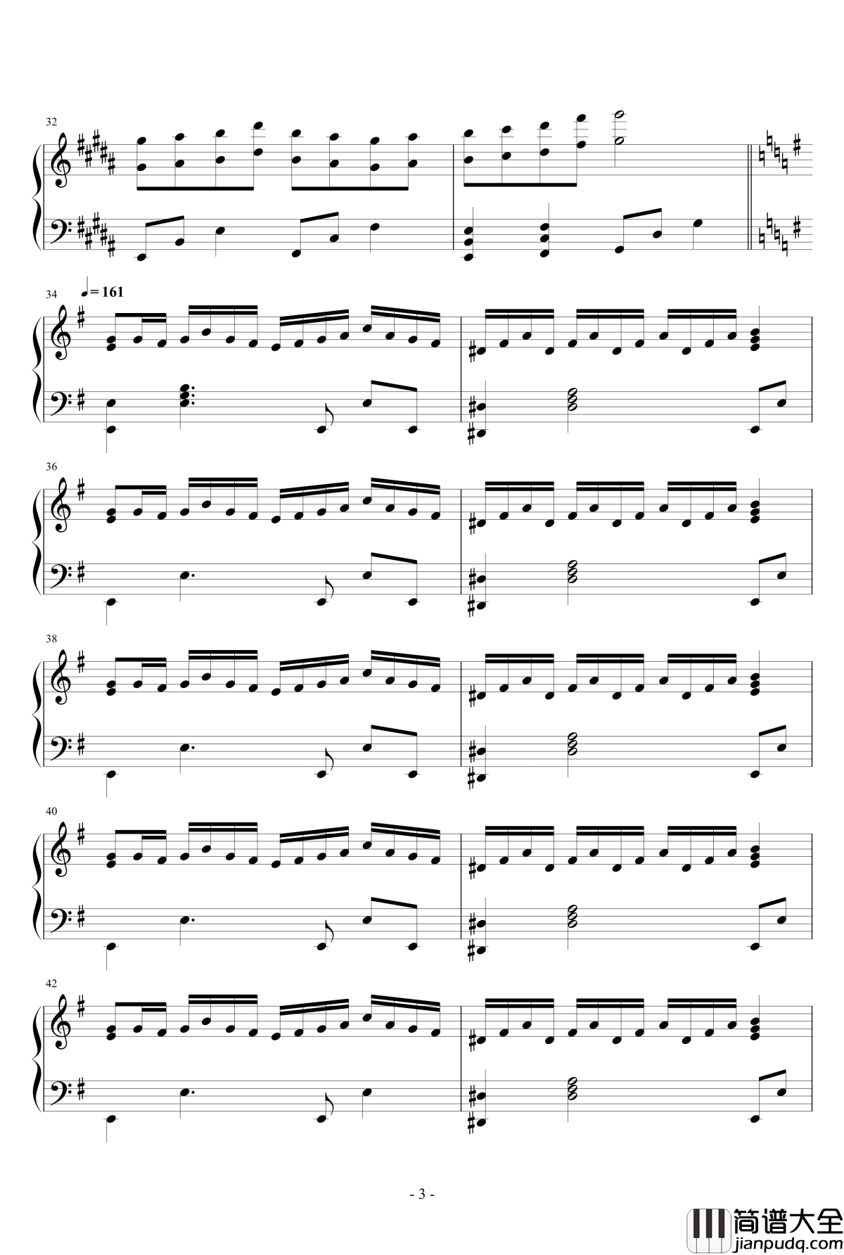 飘上月球_不死之烟钢琴谱_触手猴