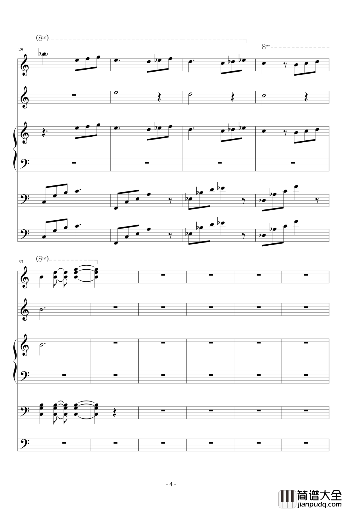 The_waltz_in_the_snow钢琴谱_eggming