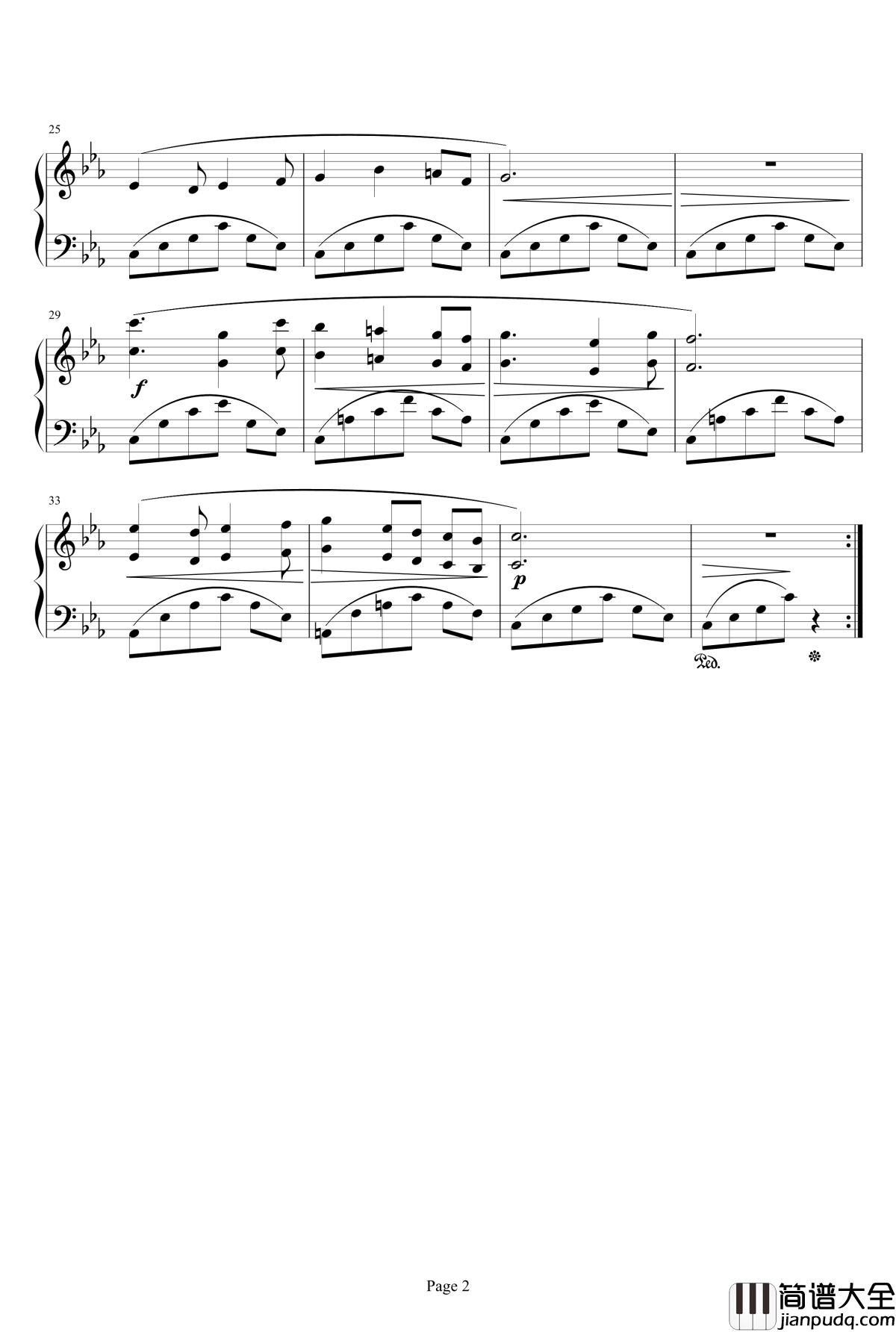 Blue_Fields钢琴谱_最终幻想