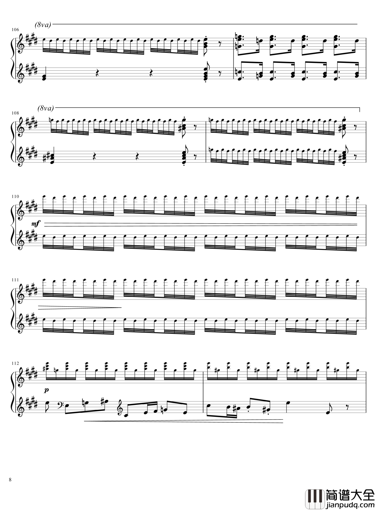 唐怀瑟钢琴谱_Tannhuser_李斯特