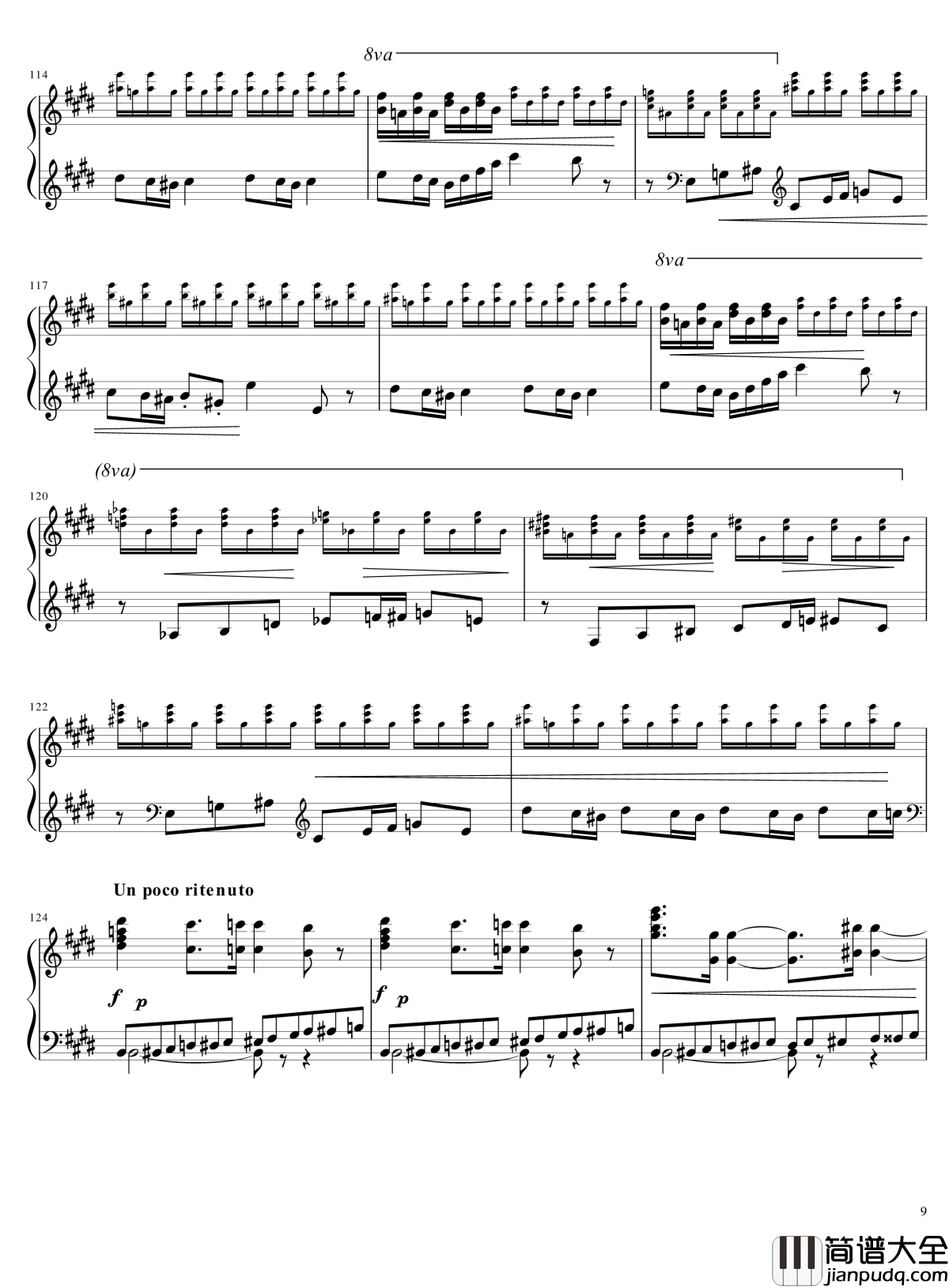 唐怀瑟钢琴谱_Tannhuser_李斯特