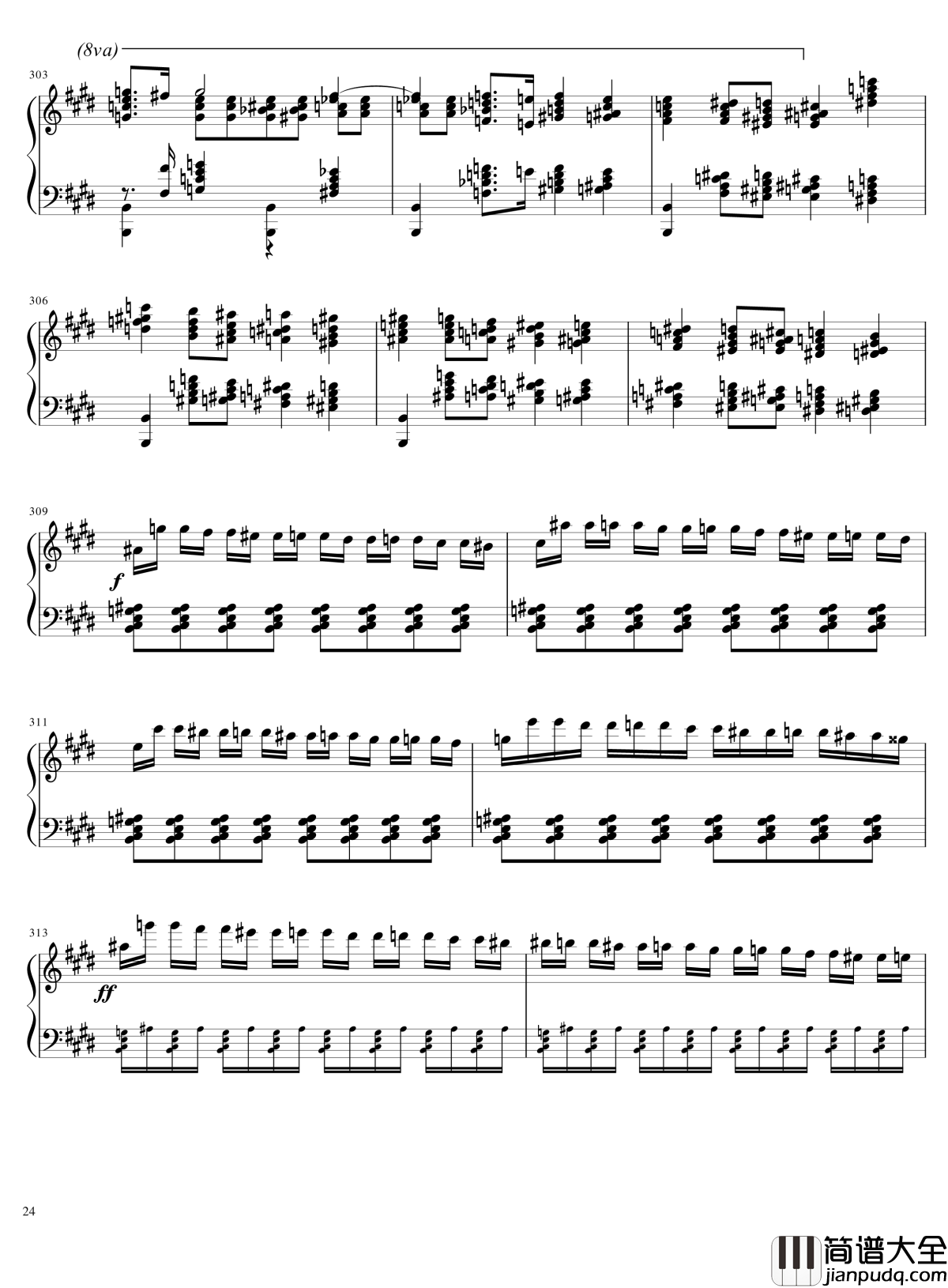 唐怀瑟钢琴谱_Tannhuser_李斯特