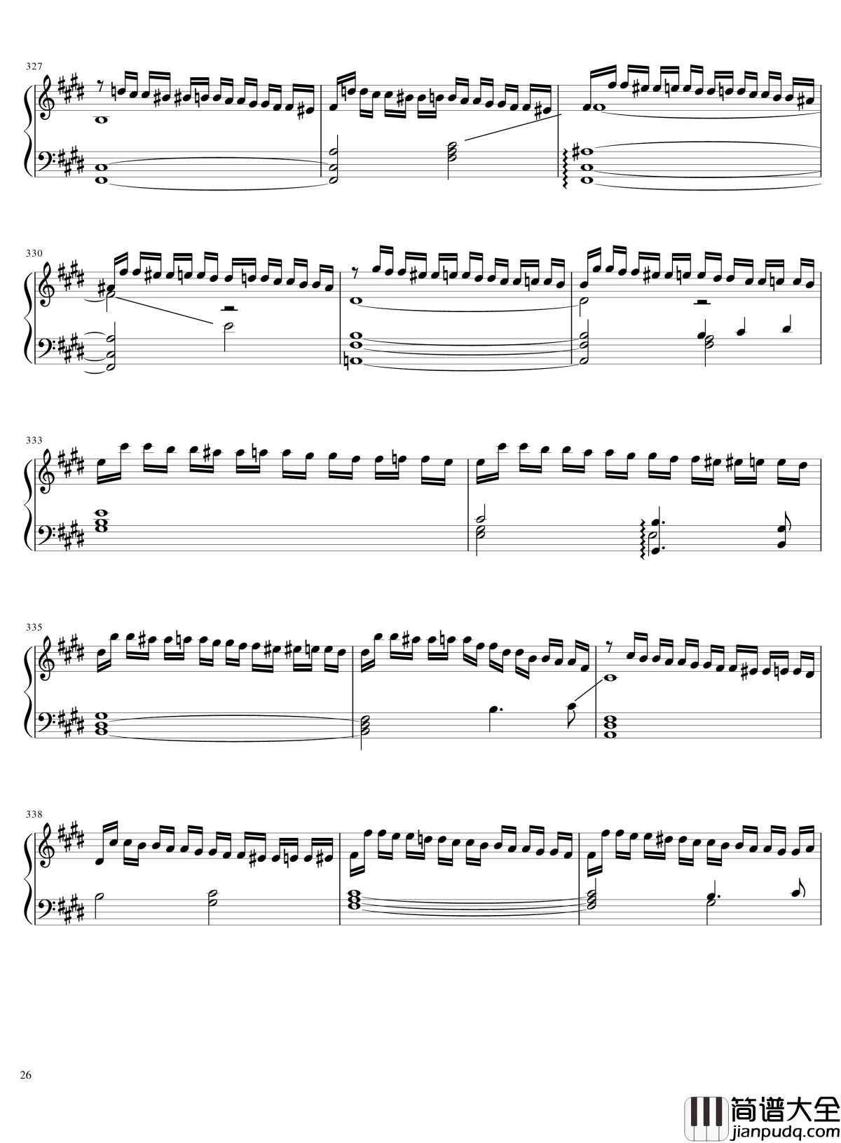 唐怀瑟钢琴谱_Tannhuser_李斯特