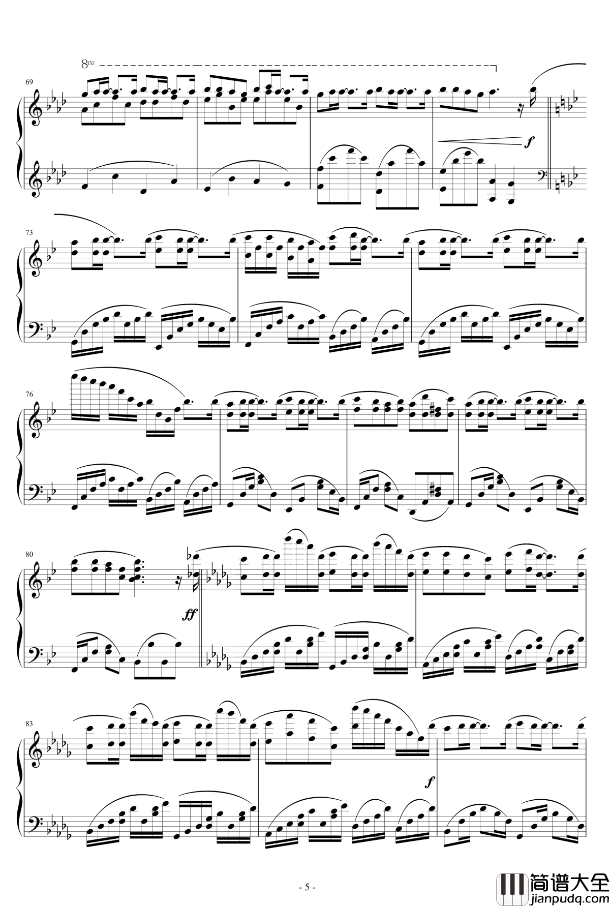 风の语钢琴谱_原创_白shiro