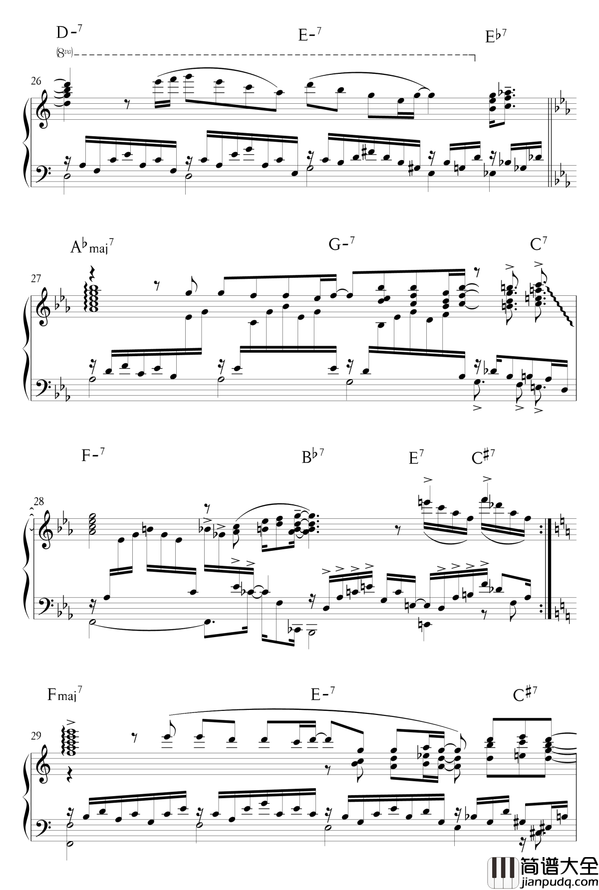 昭和最後の夜钢琴谱