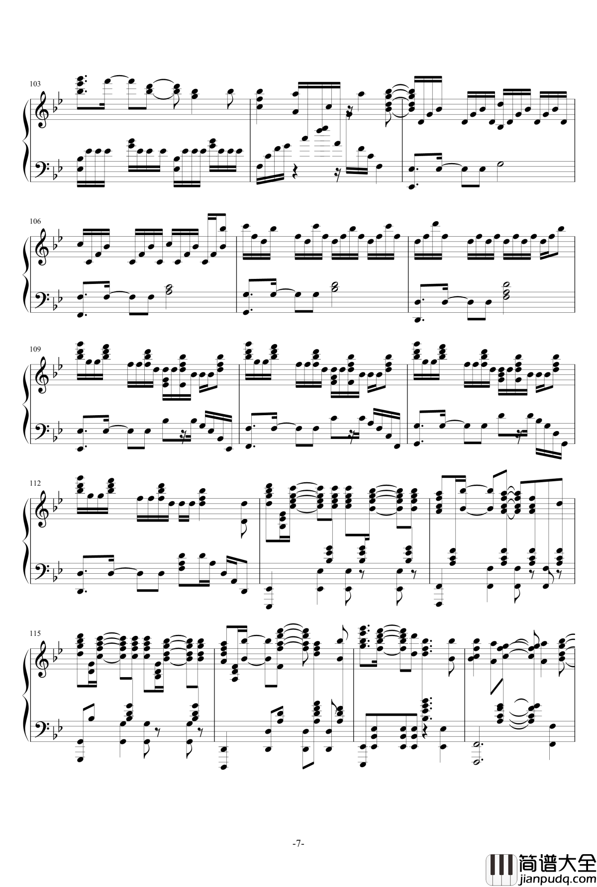 Unravel钢琴谱_北嶋徹