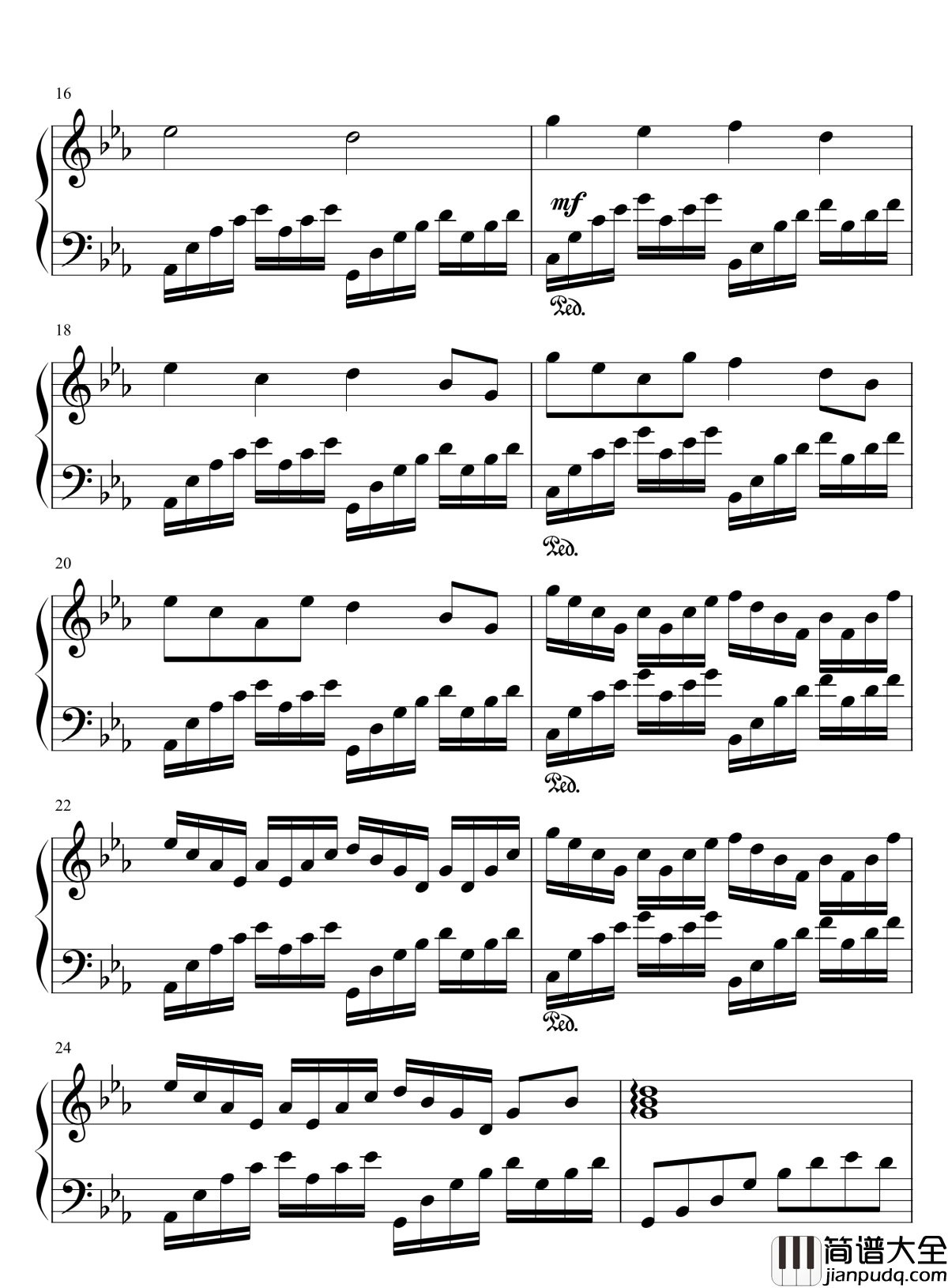 Under_the_wings钢琴谱_无限