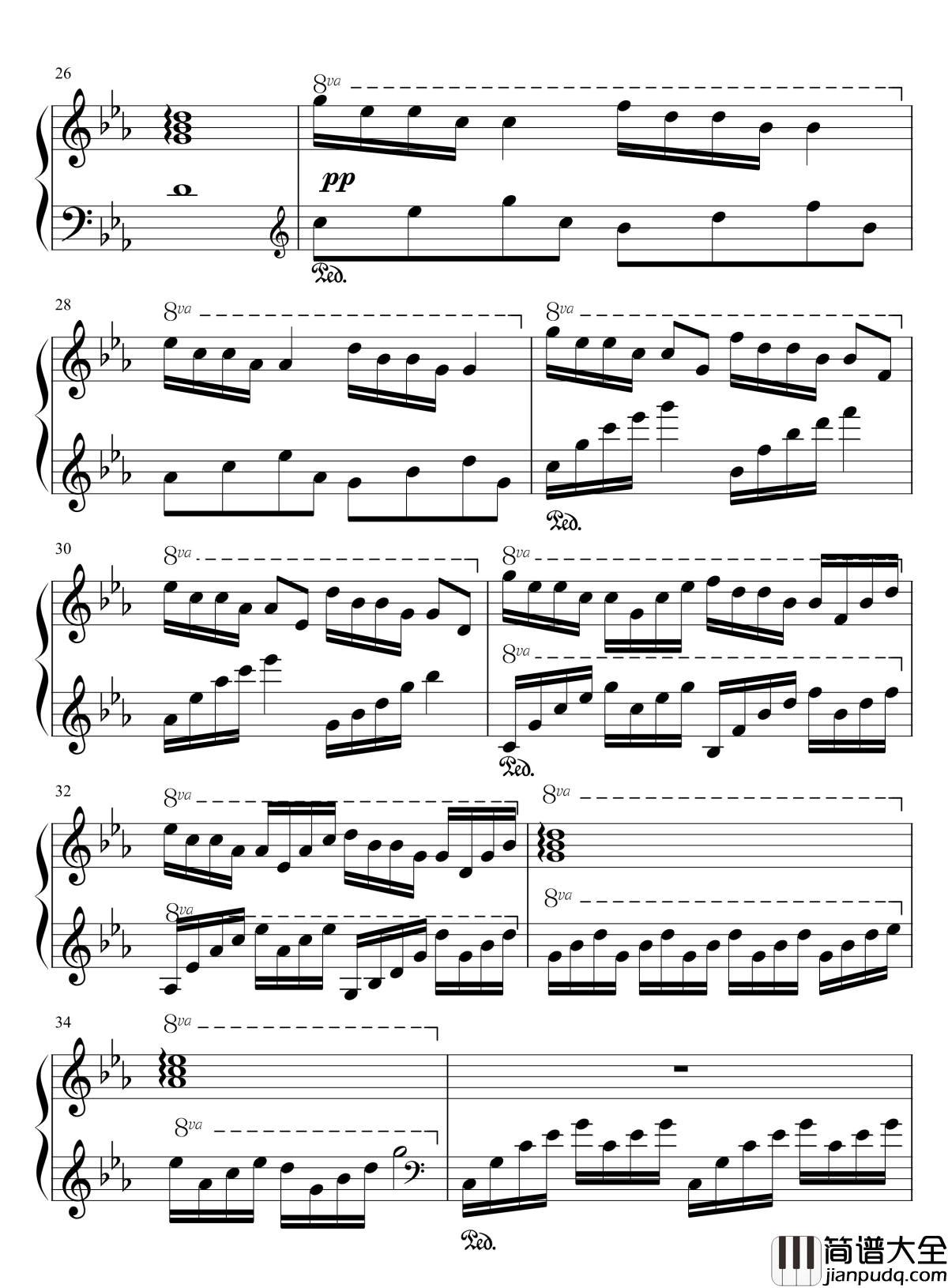 Under_the_wings钢琴谱_无限