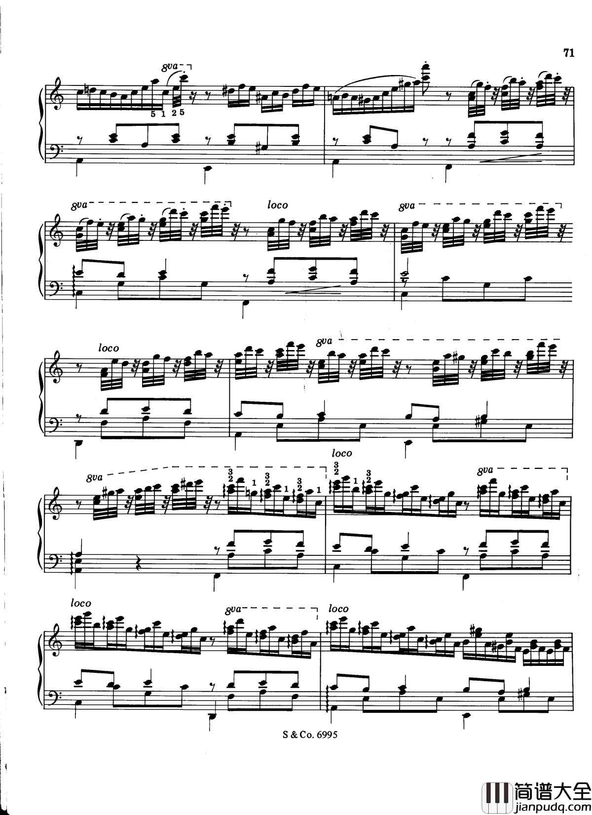 LA_ROMANESCA钢琴谱S.252a_李斯特