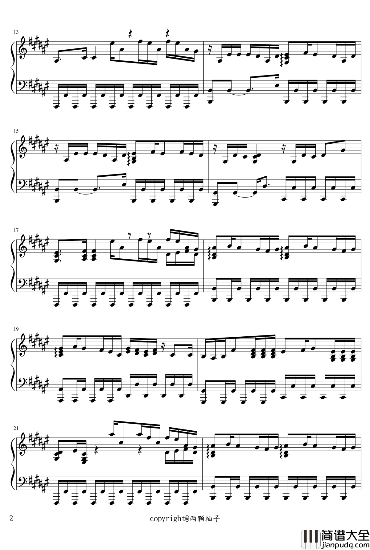 ロミオとシンデレラ钢琴谱_初音_初音未来