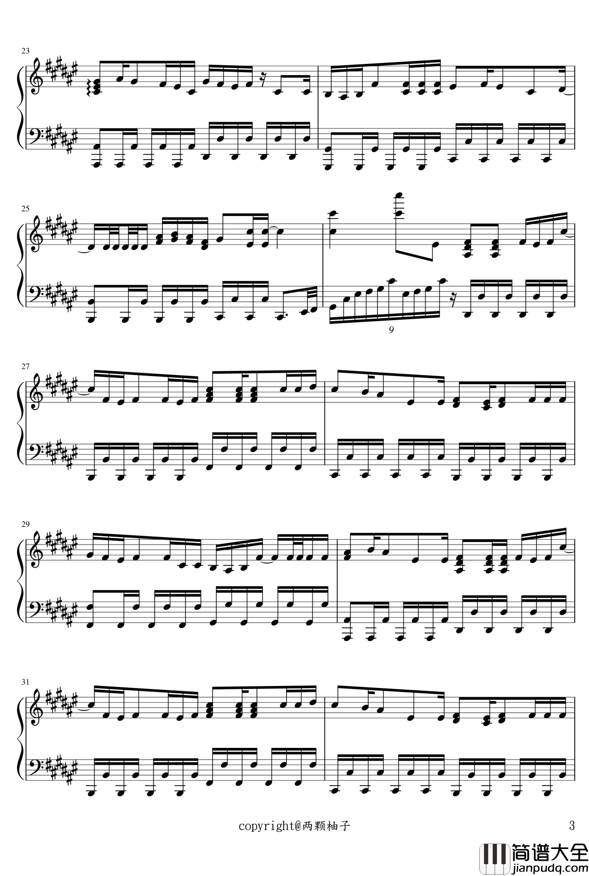 ロミオとシンデレラ钢琴谱_初音_初音未来