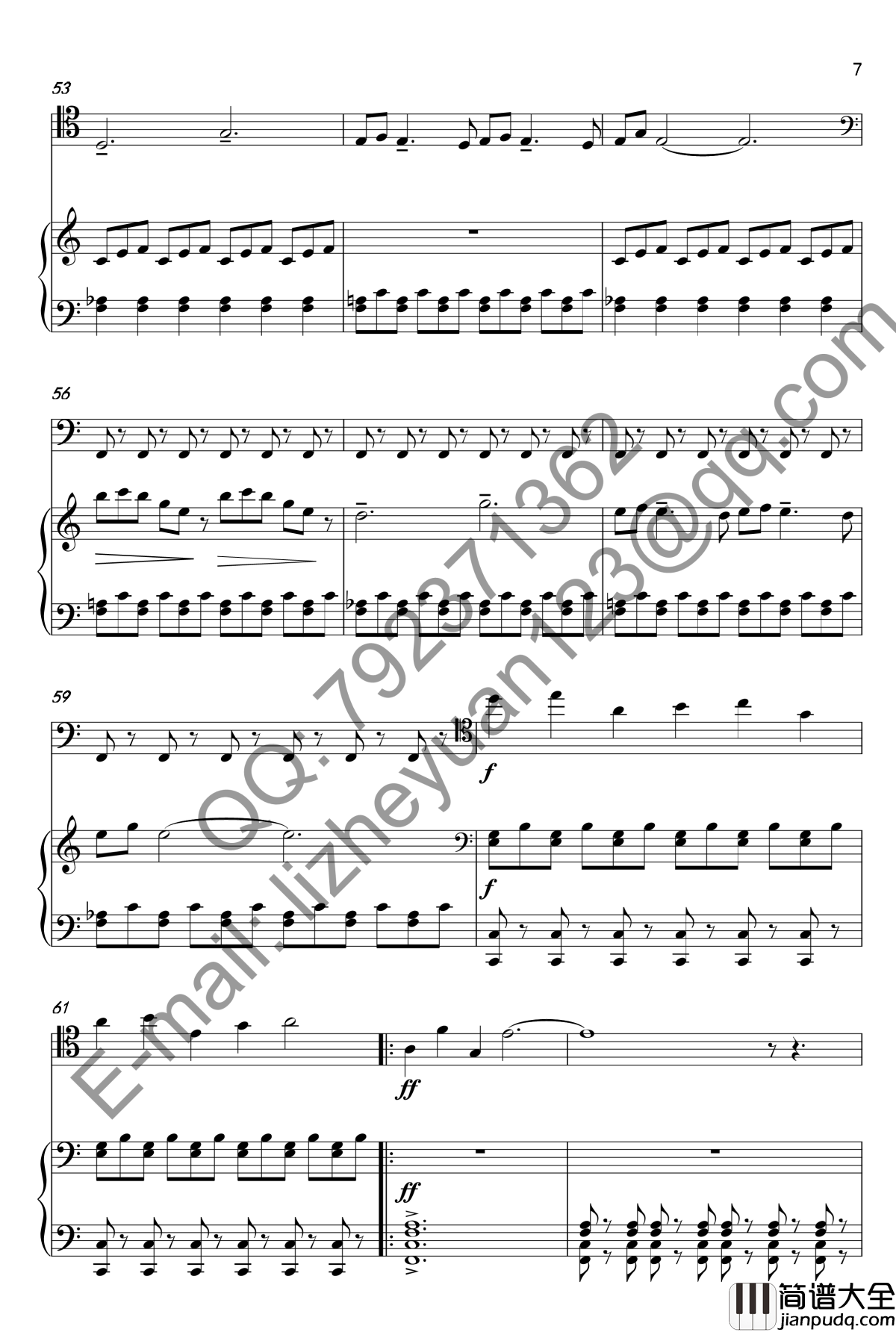 唐顿庄园主题曲钢琴谱_钢琴+大提琴_唐顿庄园