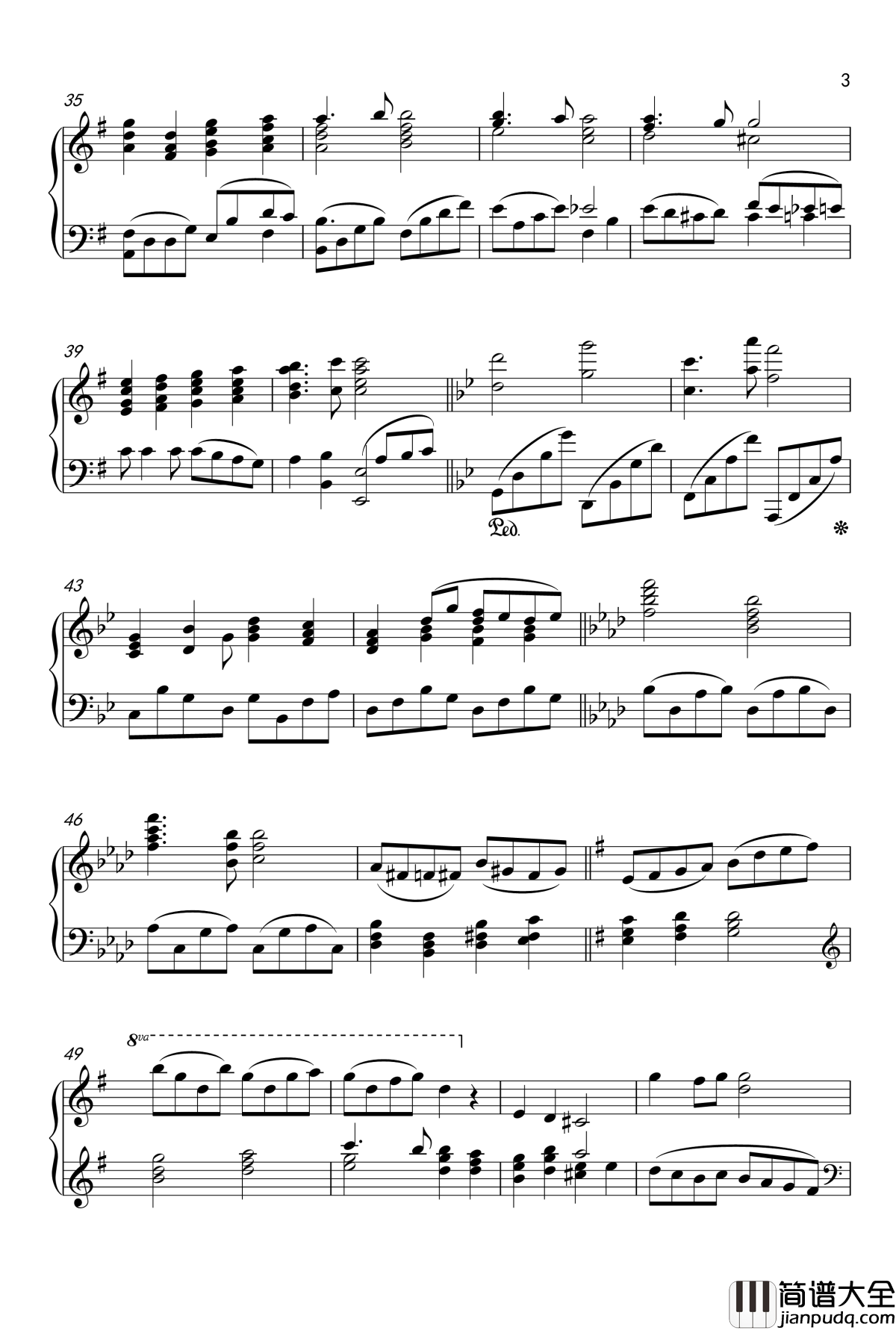 Good_night,Canary钢琴谱_岩崎琢