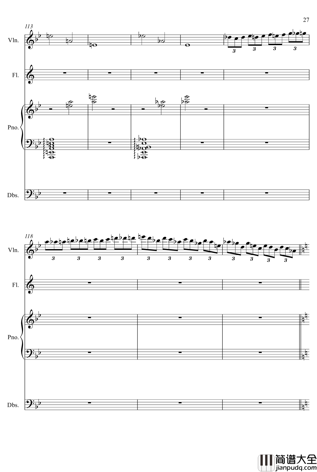 天山钢琴谱_yewwc