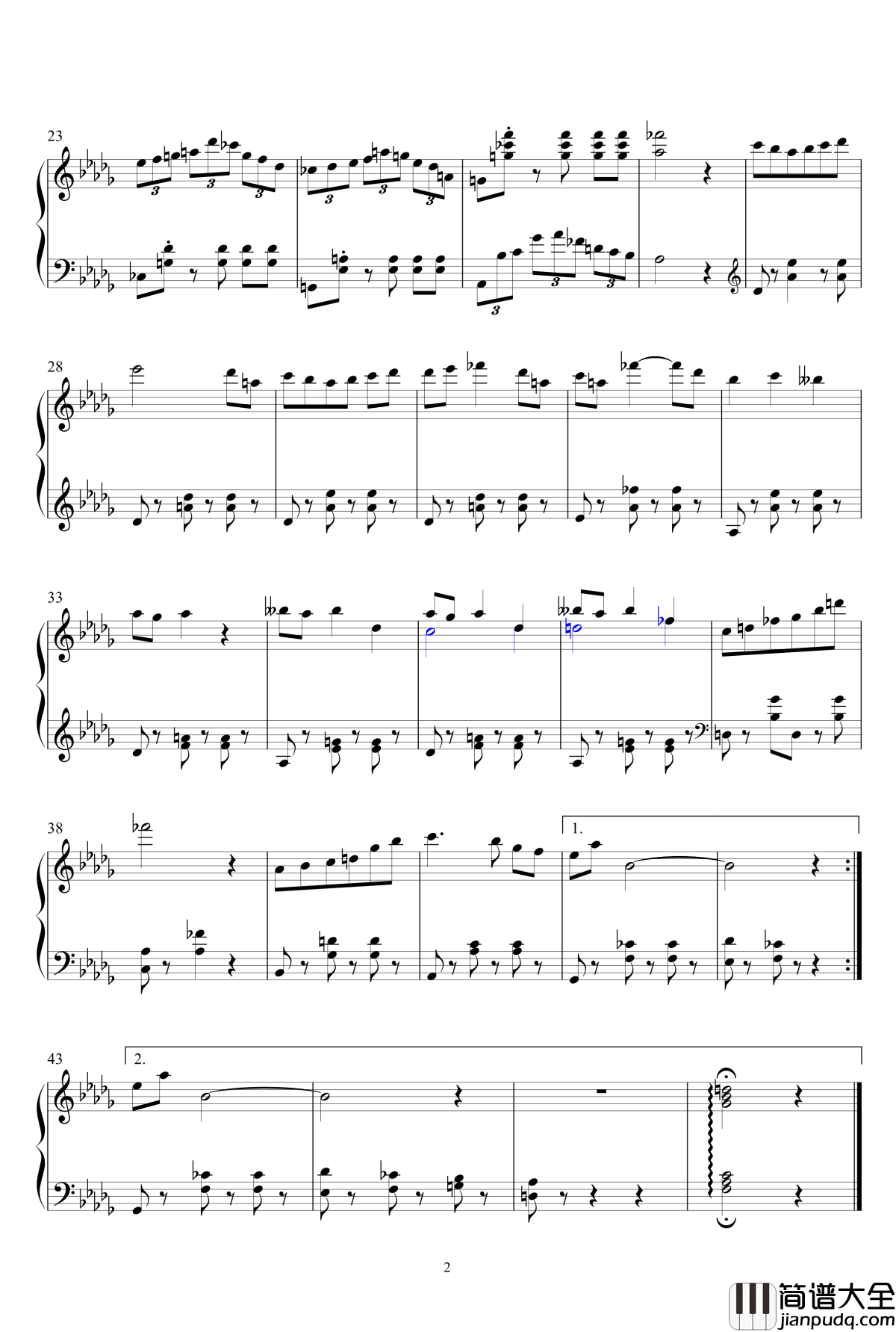 Untitled_Waltz钢琴谱_KioooS