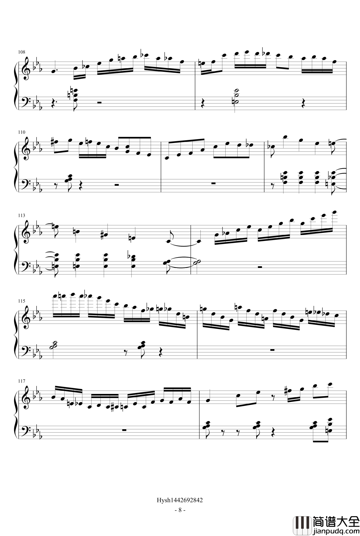 Teach_me_tonight钢琴谱_爵士练习曲_She_amp_amp_Him