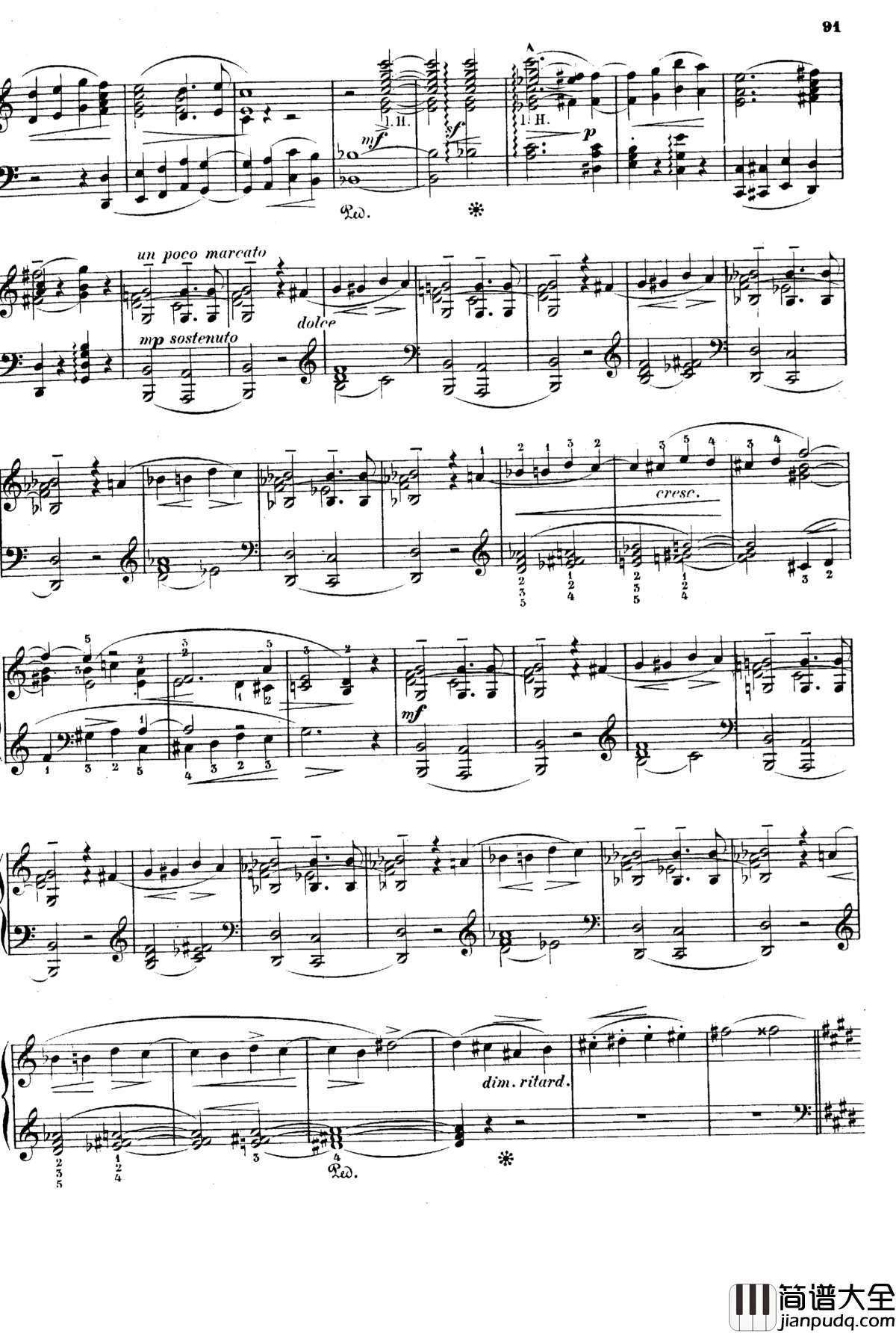 第四交响诗_钢琴谱_奥菲欧_李斯特