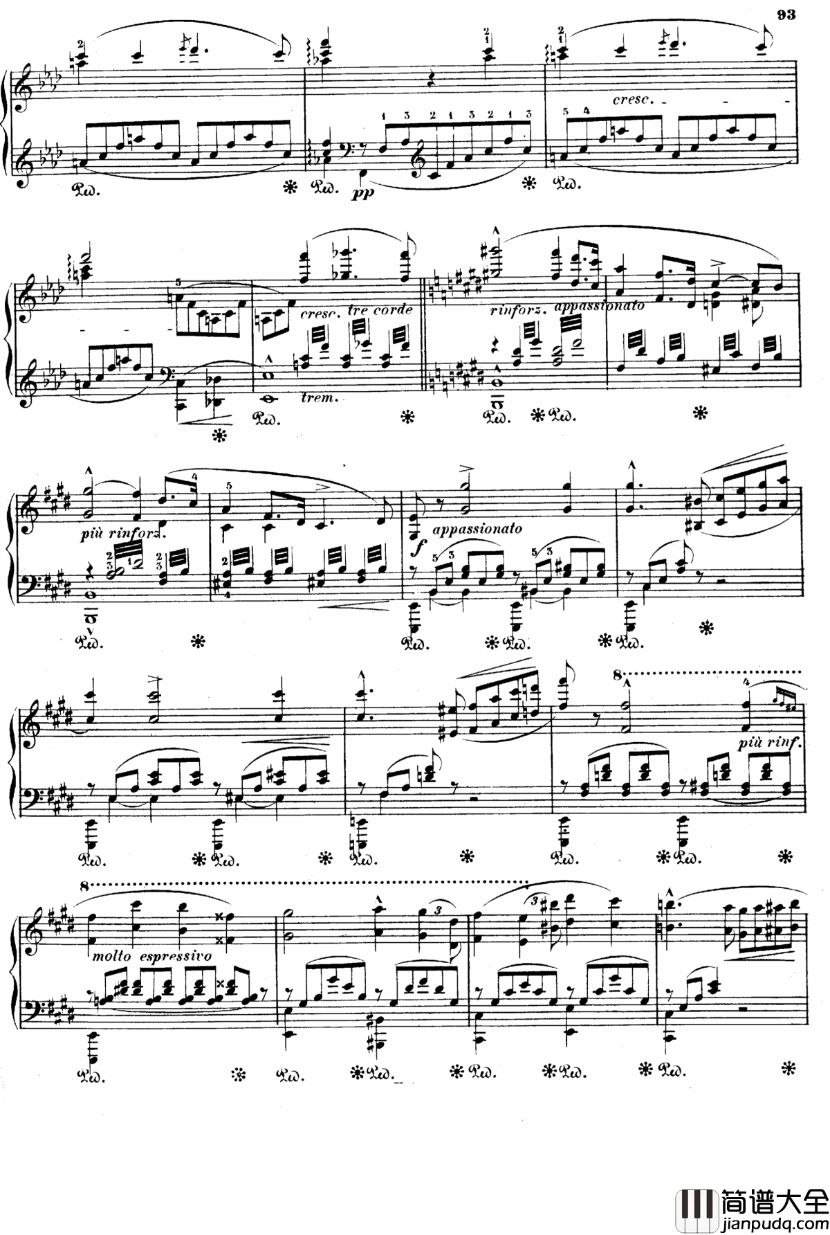 第四交响诗_钢琴谱_奥菲欧_李斯特