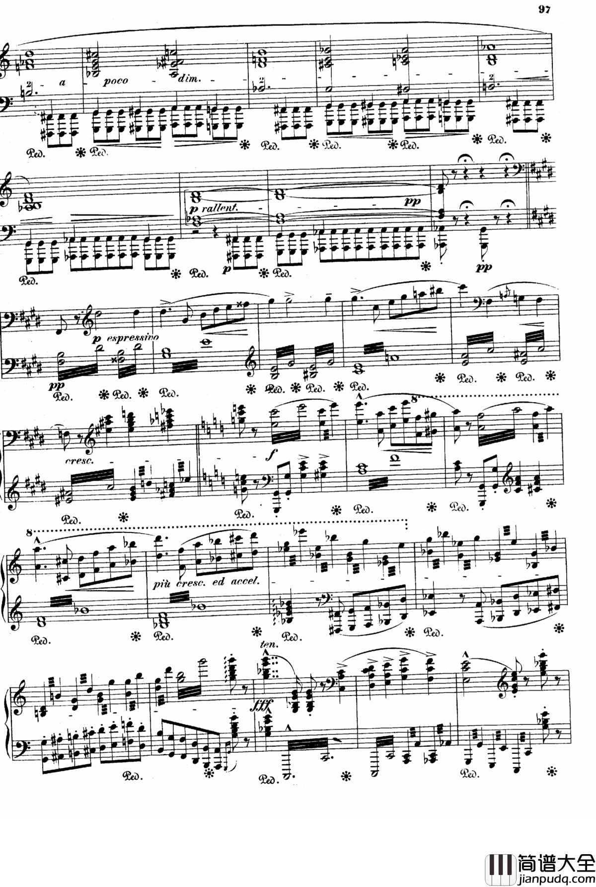 第四交响诗_钢琴谱_奥菲欧_李斯特