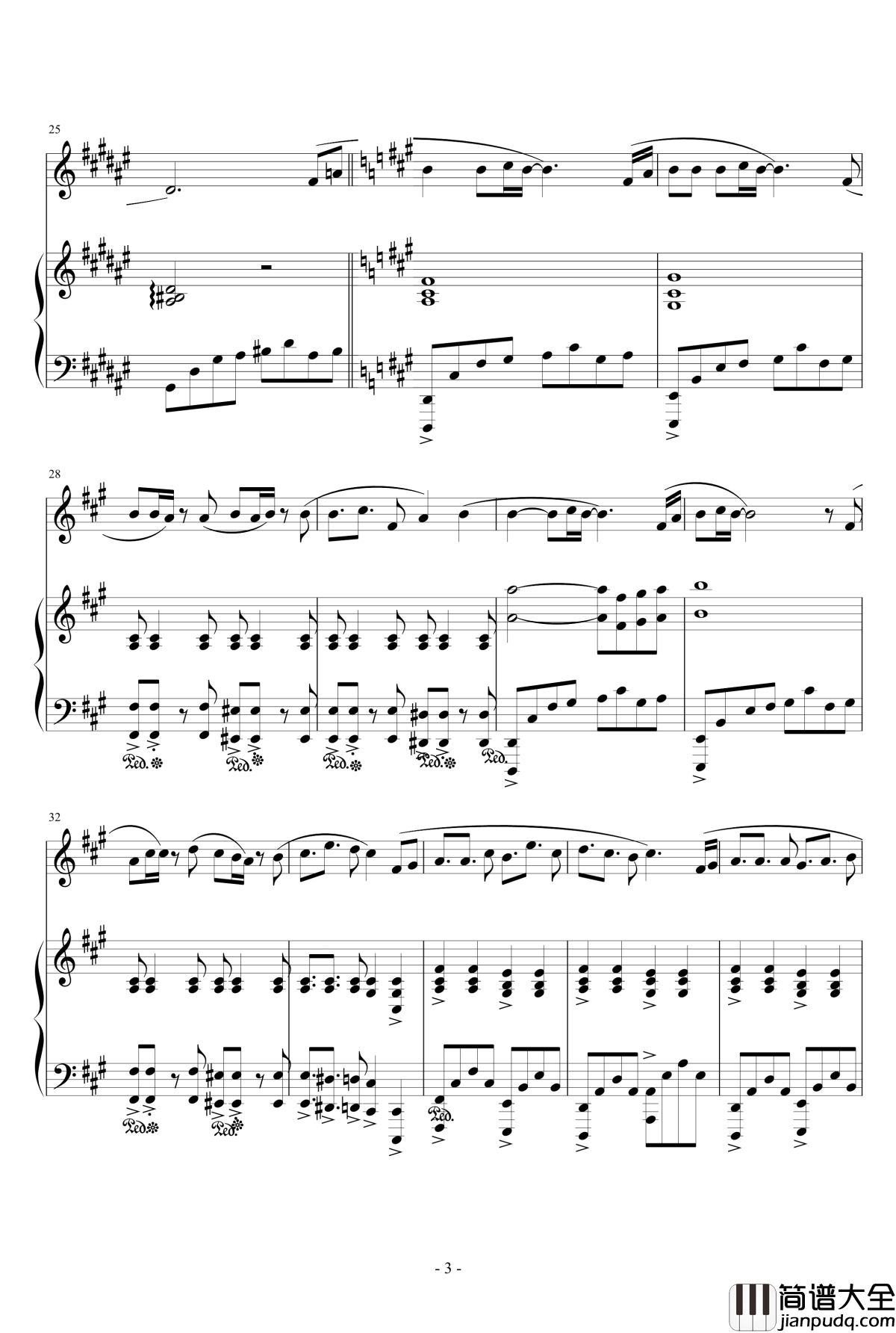 金盏花镇魂曲钢琴谱_尸鬼