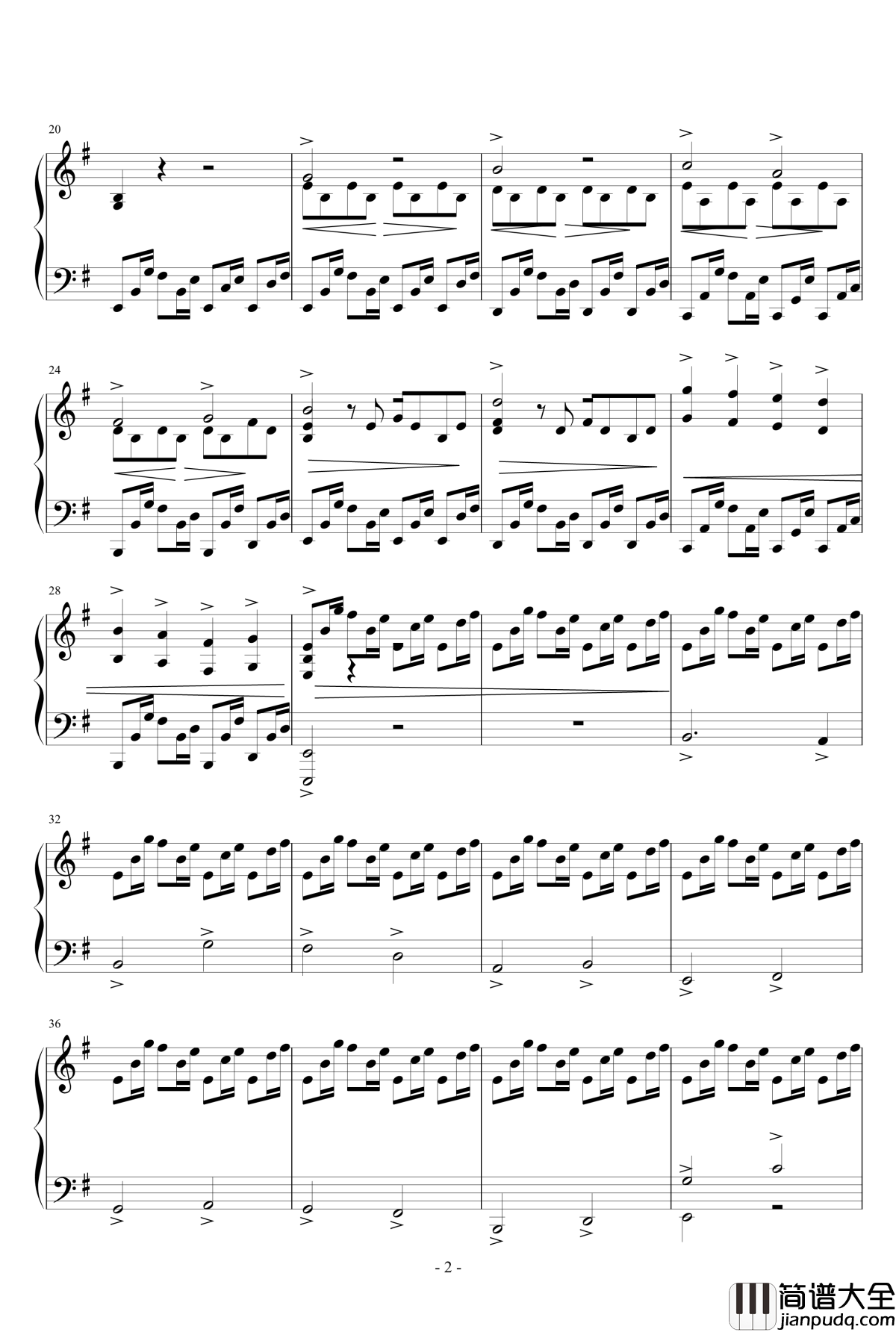 Eau_de_vie钢琴谱_尸鬼_尸鬼