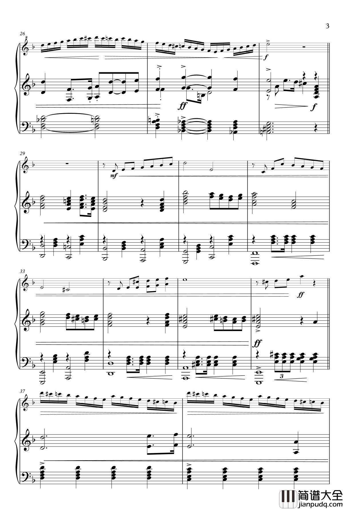 高达逆袭的夏亚_主题曲钢琴谱_Main_Title_高达Age