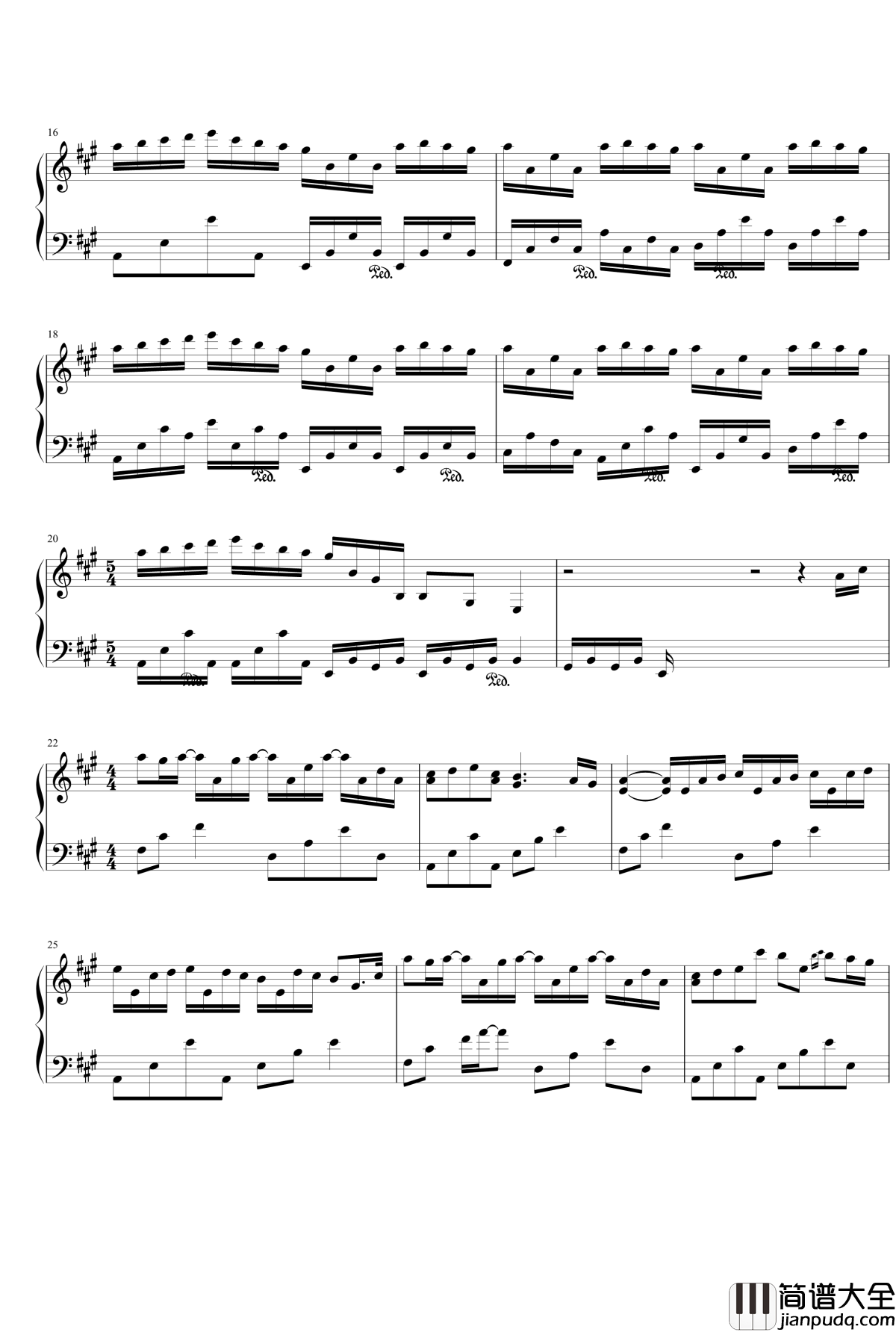 river_flows_in_you_(soulful版）_Yiruma_钢琴谱