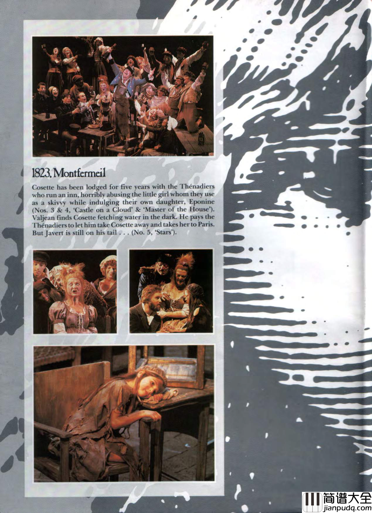 悲惨世界弹唱谱全集钢琴谱_Les_Miserables