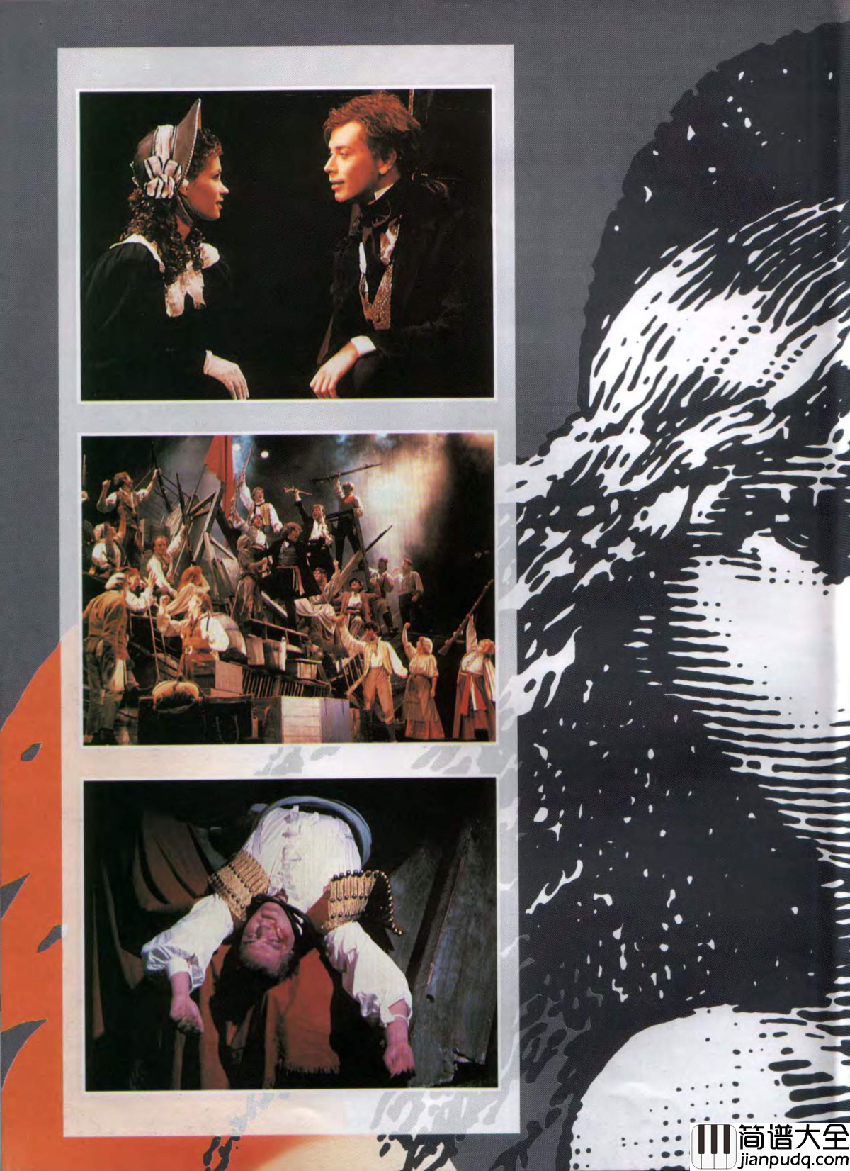 悲惨世界弹唱谱全集钢琴谱_Les_Miserables