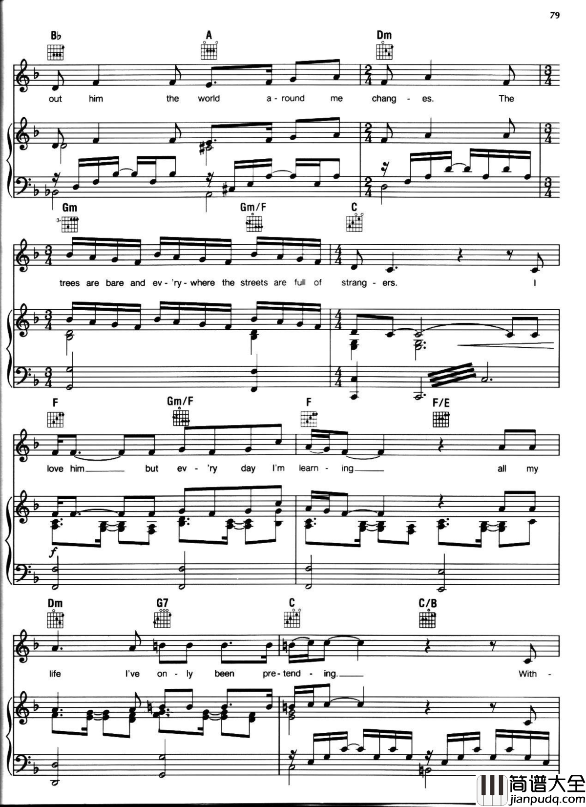 悲惨世界弹唱谱全集钢琴谱_Les_Miserables