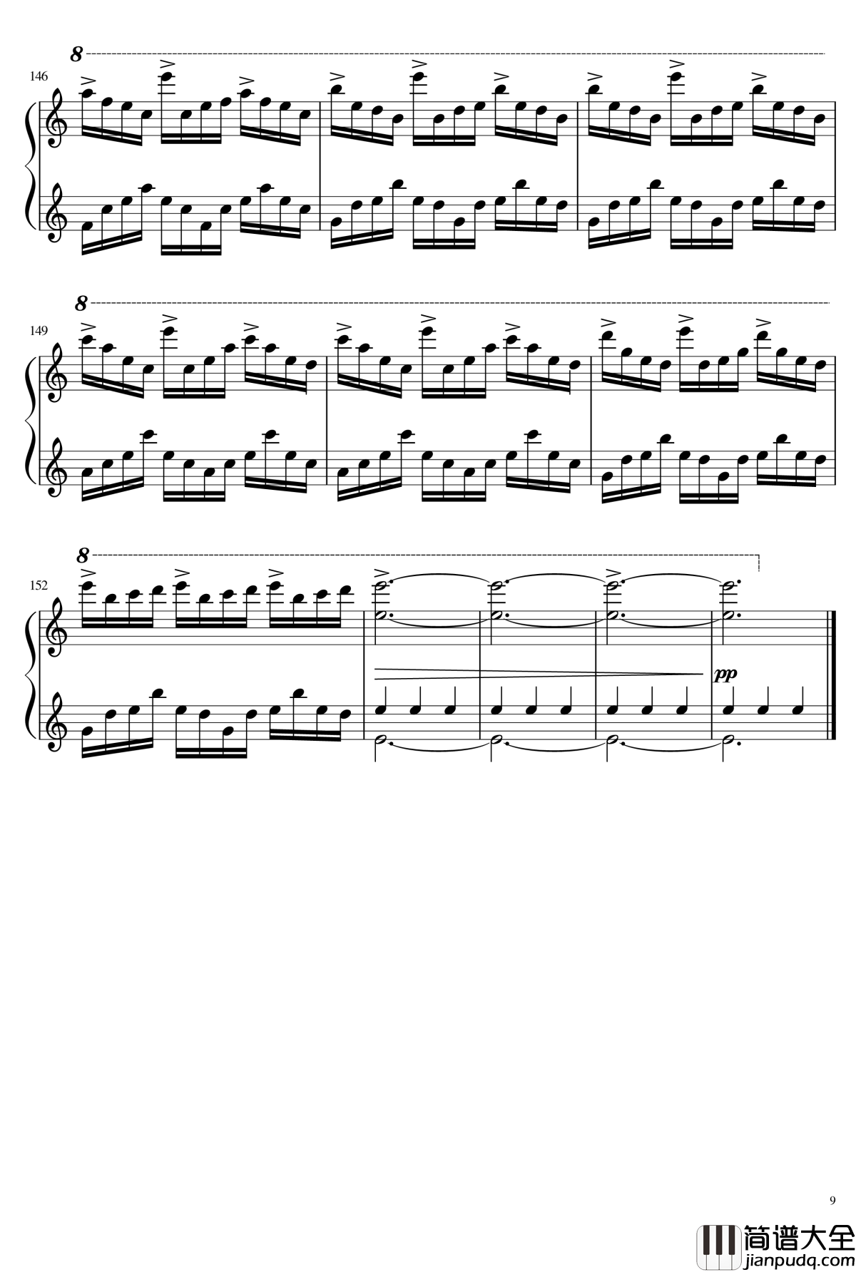 Interstellar钢琴谱_Hans_Zimmer