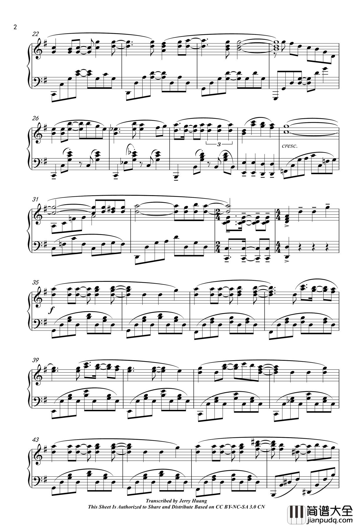 路人女主的养成方法第二季OP_钢琴谱_ステラブリーズ_TV_SIZE