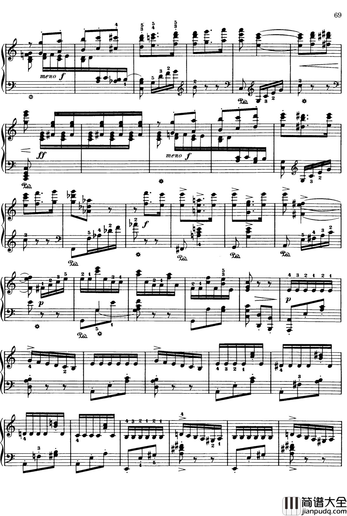 西班牙随想曲_Op.37钢琴谱_莫什科夫斯基_Moszkowski