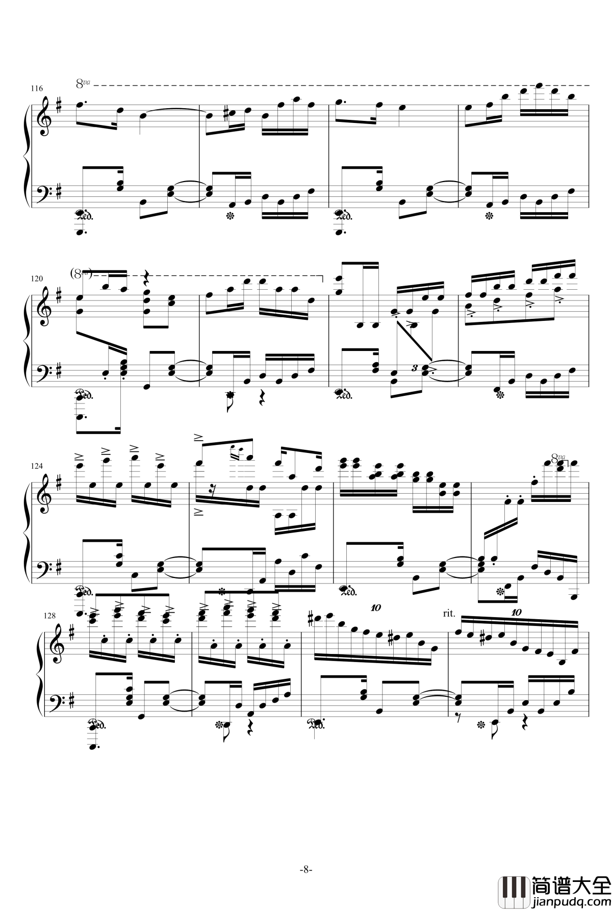 赤魂铁城钢琴谱_airoad