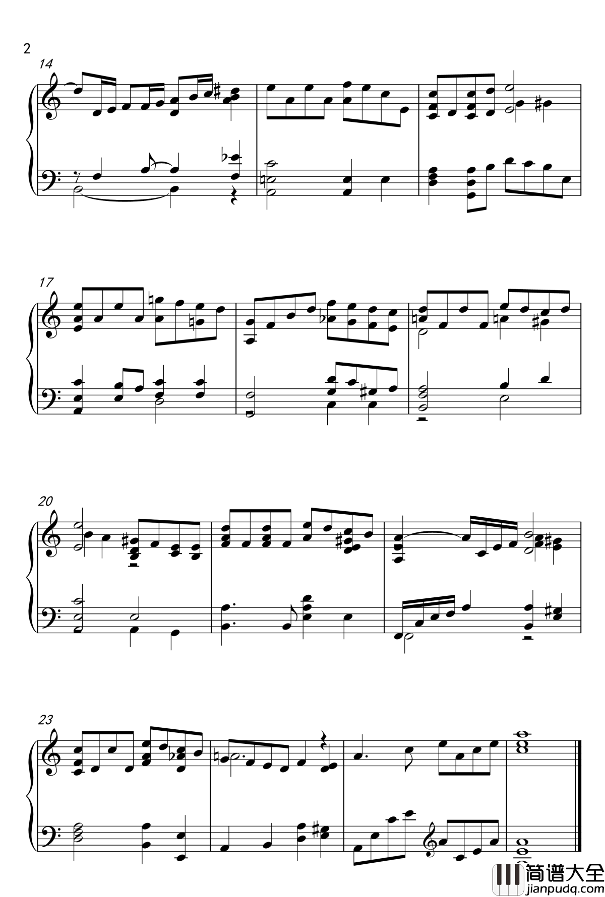 Schindlers_List钢琴谱_John_Williams