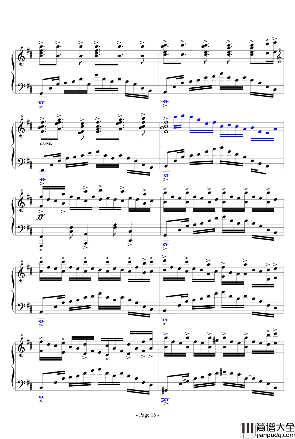 思绪之舞钢琴谱_lujianxiang555