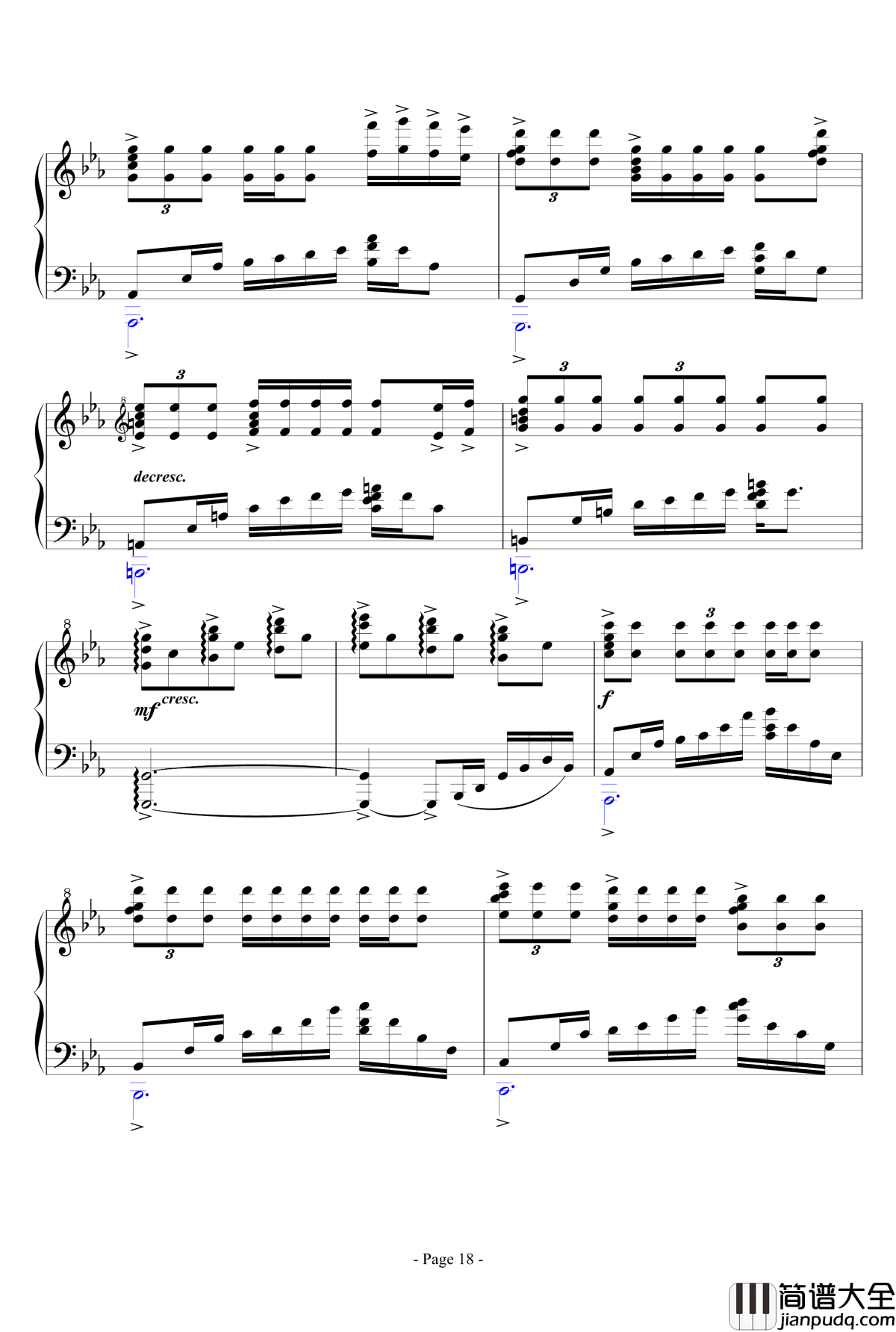 思绪之舞钢琴谱_lujianxiang555