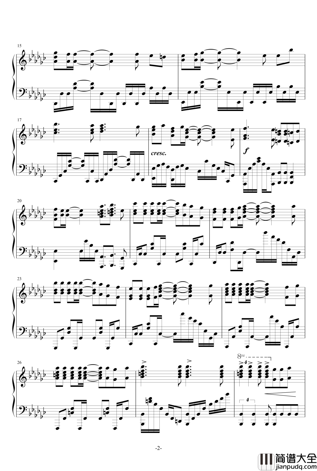 ラピスラズリ钢琴谱_亚斯兰战记ED_蓝井エイル