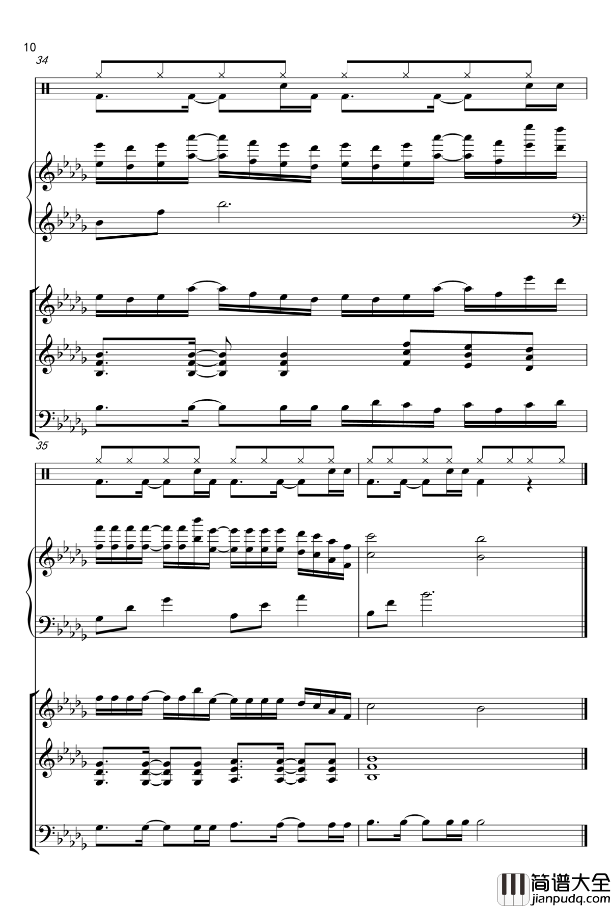 小游戏钢琴谱_jjlujiahui