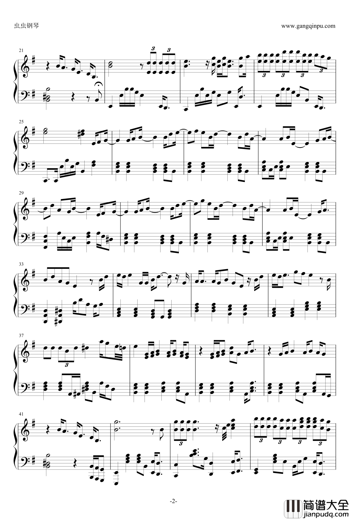 望月钢琴谱_张学友